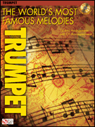 WORLDS MOST FAMOUS MELODIES TRUMPET BK/CD -P.O.P. cover